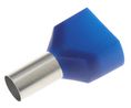 Bootlace Ferrule, 16mm², Blue, 32.3mm, Pack of 50 pieces