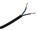 Mains Cable 2x 0.75mm² Copper 300V 100m Black