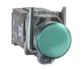 Harmony XB4 Green Universal LED Pilot Light Complete22mm CutoutRound400V