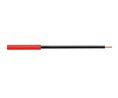 Banana Socket Red 4 mm Nickel 1kVAC 1kVDC 32A Round Pin