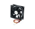 Computer Case Fan, DC, 80x80x25mm, 12V, 42.1m³/h, 27dBA