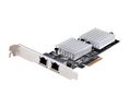 Network Adapter, 10Gbps, 2x RJ45, PCIe, PCI-E x4