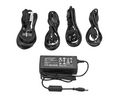 Netzteil 12V 2A AU-Stecker / Typ A (NEMA 1-15) / Schutzkontaktstecker Typ C (CEE 7/16) / UK-Stecker Typ G (BS1363) Zylinderstecker, 2.1 x 5.5 mm