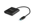 Adapter, Compatible with Windows Only, USB-A Plug - HDMI Socket, 3840 x 2160, Black