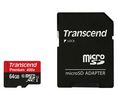 Memory Card, microSD, 64GB, 60MB/s, Black / Red