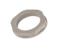 Cable Gland Locknut, M32, Grey, Pack of 10 pieces