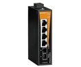 Ethernet Switch, RJ45 Ports 4, Fibre Ports 1SC, 100Mbps, Unmanaged