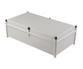 Plastic Enclosure TBF 302x175x558mm Light Grey Glass Fibre Polyester IP67