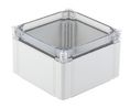 Plastic Enclosure FPC 300x132x300mm Light Grey Polycarbonate IP66 / IP67