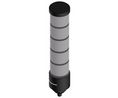 Signal Tower Blue / Green / Red / Yellow / White 24V RST 56 Bracket Mount / Pole Mount 90dB IP65 / IP69K M12
