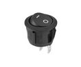 Rocker Switch, 28V, 10 A, NO, 250V, ON-OFF, IP40, Black