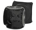 HENSEL, 104 mm KF Series Black Polycarbonate Junction Box, IP69, IP67, IP66, No, 70 mm