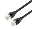 L-ComTRD, 5m Cat7, Black RJ45 to Male RJ45 Male, Aluminium/Polyester Foil Shielded, Terminated LSZH Sheath