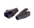 L-Com, MPC Boot for use with RJ45, Packung à 50 Stück, Schwarz, Packung à 50 Stück