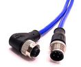C4AD Actuator/Sensor Cable, 4 Cores, Unscreened, 10 m Silicone Sheath Conductors