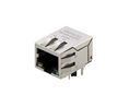 Taoglas 1 -Way TMJ Series Ethernet Connector, Surface, 1G Base-T, EMI Shield Straight 1 Port