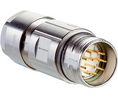 Ronde connectoren, M23, Stekker, Recht, Polen - 12, Soldeer, Kabelmontage