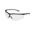 Safety Spectacles, ClearGrey, Black Polycarbonate LensPlastic