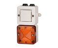 SONFL1X Series Amber Sounder-Beacon Combination, IP6624 VBack103 dB 24VDC IP66
