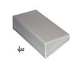 Hammond 1599T Series Light Grey ABS, Plastic Enclosure, IP54, Grey Lid, 220 x 140 x 46mm 140x46mm
