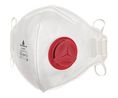 Delta Plus M1300V Series Disposable Respirator for General Purpose Protection, FFP3, Valved, Fold Flat 10Each per