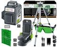 Laserliner 036.703A 515nm Laser Colour Green 3 Line Laser Level Vert