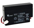 Rechargeable Battery, Lead-Acid, 12V, 800mAh, Cable with 2-Pole JST VHR-2N-Connector