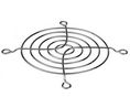 LZ22K Series Steel Finger Guard for 80mm Fans, 71.5mm Hole Spacing, 77 x 77mm