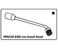 Flexible Rubber Nozzle with Stiff Bristles
