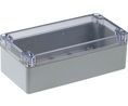 Plastic Enclosure 80x160x55mm Light Grey Polycarbonate IP65