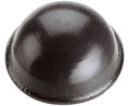 Rubber Feet, Hemispherical, 19x19x9.6mm, 70 Shore A, Black