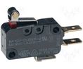 Micro Switch, D3V, 16A, 1CO, 1.96N, Short Hinge Roller Lever