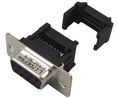 D-Sub Connector, Socket, DE-9, IDC, Pack of 2 pieces