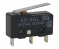 Micro Switch, SS, 5A, 1CO, 1.47N, Hinge Lever