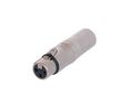 Audioadapter, Gerade, XLR-Buchse - XLR-Stecker