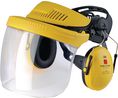 Industrial Headgear Combination G500V Polycarbonate Yellow