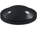 Rubber Feet, Hemispherical, 8x8x2.2mm, 65 Shore A, Black