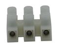 Terminal Strip, White, 30A, 300V, 10 mm, Poles - 3