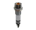 LED Indicator 12V AC / DC Fixed Orange Soldering