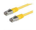 Patch Cable, RJ45 Plug - RJ45 Plug, CAT6, S/FTP, 10m, Yellow