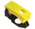Switch Guard, Thermoplastic, Yellow, 2-Position Switch