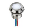 LED kehyksellä RGB 22mm 26.4V IP67