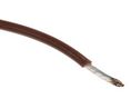 Alpha Wire Premium Series Brown 0.62 mm² Hook Up Wire, 20 AWG, 19/0.20 mm, 30m, PTFE Insulation, Reel of 30 meter