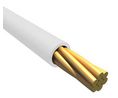 Alpha Wire EcoWire Plus Series White 0.08 mm² Hook Up Wire, 28 AWG, 7/0.12 mm, 30m, MPPE Insulation, Reel of 30 meter