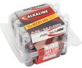Primary Battery, Alkaline, AAA, 1.5V, RED, Pack of 20 pieces