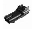 Crimp Housing, Plug, 25.2mm, Rows - 1, Poles - 2