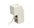 Lampsockel R7s 6A 250V Keramisk Vit