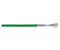 Field Bus Cable Datatuff Profinet Type B LSZH 2x2x0.32mm² Green 100m