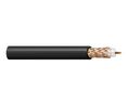 Coaxial Cable RG-213 PVC 10.3mm 50Ohm Bare Copper Black 100m