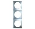 Cover Frame Matte INTEGRO Flush Mount 178.5 x 59.5mm Chrome